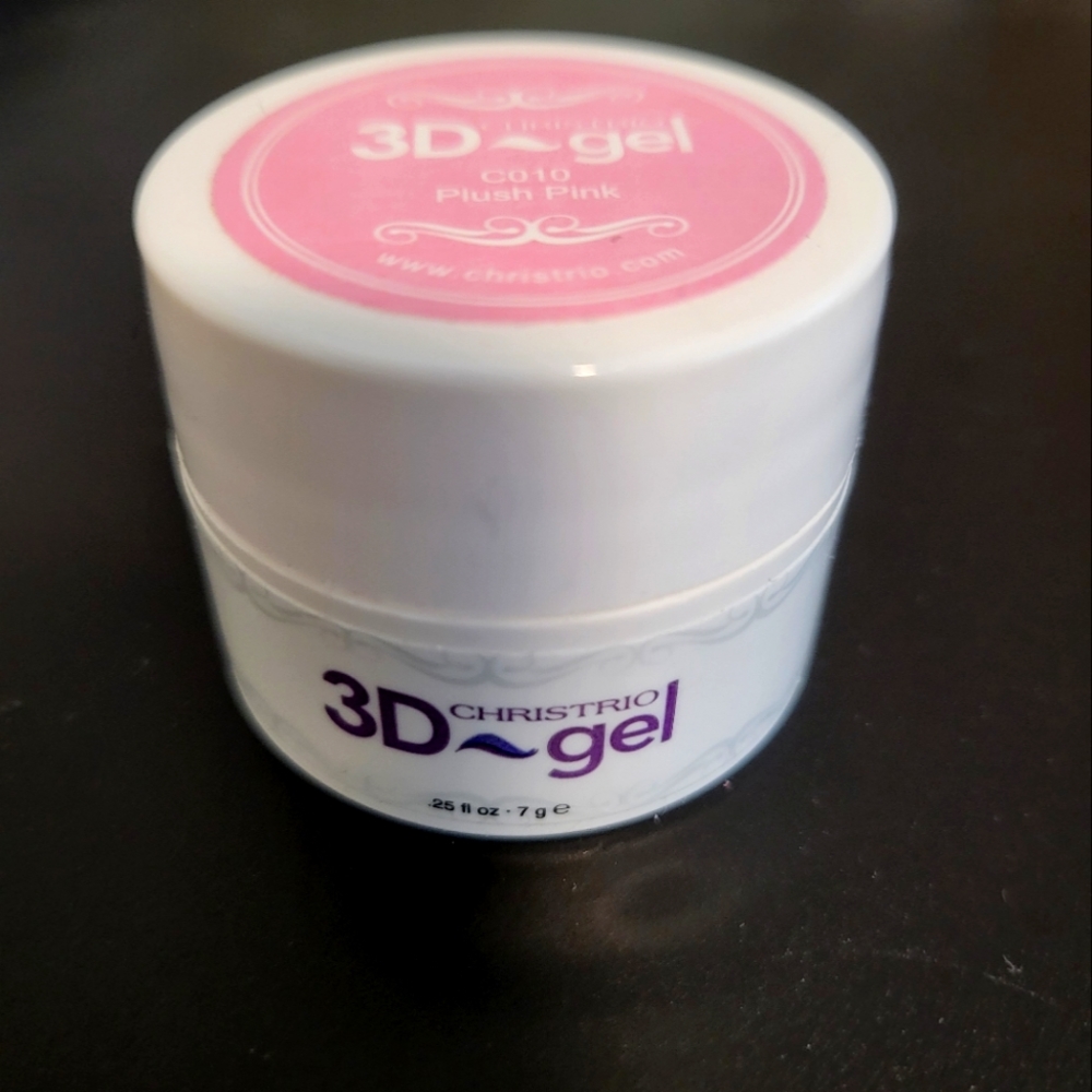 🏷3/$15🏷 CHRISTRIO 3D Professional Nail Art Gel-Resin~ Plush Pink